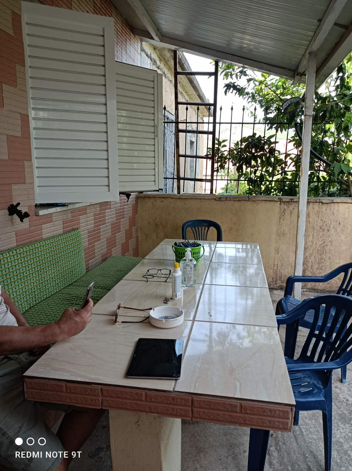Furnished house, covered terrace